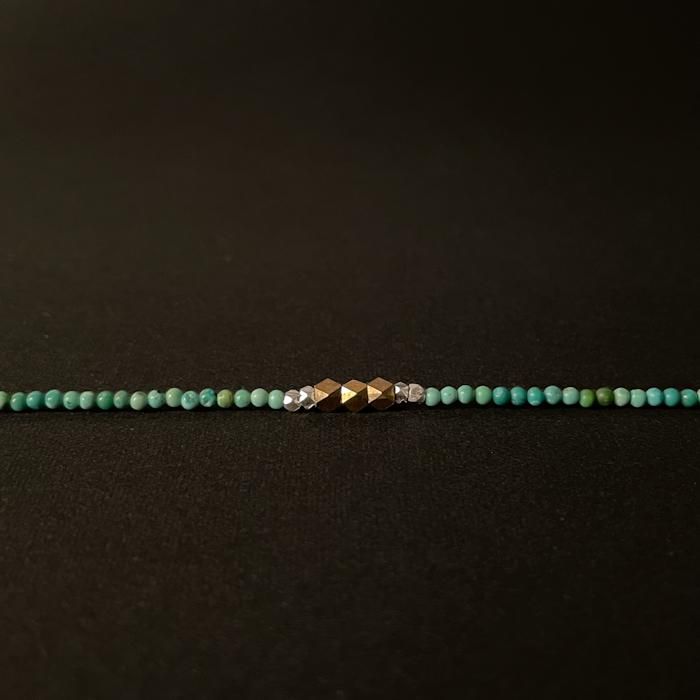 Niki × 金子眼鏡　グラスコード　SV925 ターコイズ Niki × 金子眼鏡 グラスコード SV925 ターコイズ - メルカリ