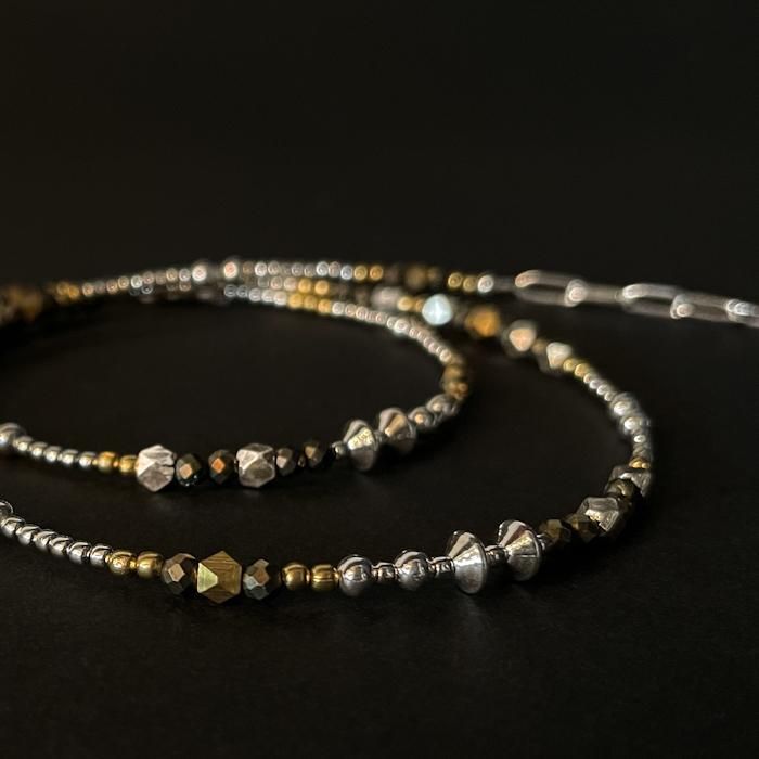 SV925×BRASS ゴールデンパイライト - Niki｜オンラインショップ