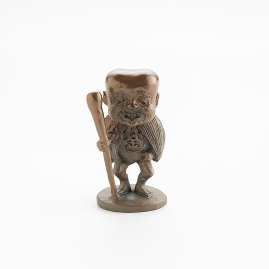 レア　水木しげる　旭日小綬章記念の特製ブロンズフィギュア　妖怪達に囲まれた先生 レア 水木しげる 旭日小綬章記念の特製ブロンズフィギュア 妖怪