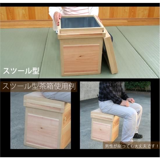 楽天市場】【産直商品】掛川産手作り「おしゃれ茶箱」収納