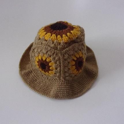 超激安 FLOWER SUN - Hat Crochet Niche / ニット /ニッチ F21-ngak-70 帽子