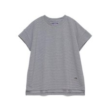 <img class='new_mark_img1' src='https://img.shop-pro.jp/img/new/icons16.gif' style='border:none;display:inline;margin:0px;padding:0px;width:auto;' />THE NORTH FACE PURPLE LABEL   Moss Stitch Field Cropped Sleeve Tee