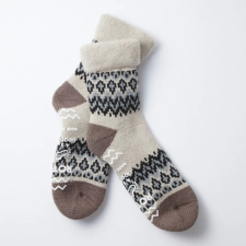 <img class='new_mark_img1' src='https://img.shop-pro.jp/img/new/icons1.gif' style='border:none;display:inline;margin:0px;padding:0px;width:auto;' />ROTOTO /  COMFY ROOM SOCKS NORDIC