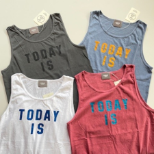 <img class='new_mark_img1' src='https://img.shop-pro.jp/img/new/icons1.gif' style='border:none;display:inline;margin:0px;padding:0px;width:auto;' /> TODAY edition  TODAY IS Tank Top