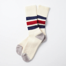 <img class='new_mark_img1' src='https://img.shop-pro.jp/img/new/icons1.gif' style='border:none;display:inline;margin:0px;padding:0px;width:auto;' />ROTOTO / COARSE RIBBED OLDSCHOOL CREW SOCKS