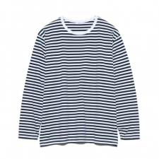 <img class='new_mark_img1' src='https://img.shop-pro.jp/img/new/icons16.gif' style='border:none;display:inline;margin:0px;padding:0px;width:auto;' />nanamica / COOLMAX Stripe Jersey L/S Tee