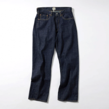 <img class='new_mark_img1' src='https://img.shop-pro.jp/img/new/icons1.gif' style='border:none;display:inline;margin:0px;padding:0px;width:auto;' />GOLD  / RECYCLED WASTE SUVIN COTTON YARN 11.5oz. DENIM 5POCKET STRAIGHT PANTS