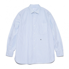 <img class='new_mark_img1' src='https://img.shop-pro.jp/img/new/icons1.gif' style='border:none;display:inline;margin:0px;padding:0px;width:auto;' />nanamica / Regular Collar Stripe Wind Shirt
