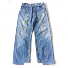 <img class='new_mark_img1' src='https://img.shop-pro.jp/img/new/icons43.gif' style='border:none;display:inline;margin:0px;padding:0px;width:auto;' />OLD PARK / PAINTED BAGGY JEANS [ OP-515 ]
