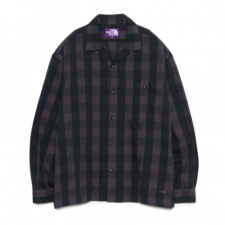 <img class='new_mark_img1' src='https://img.shop-pro.jp/img/new/icons1.gif' style='border:none;display:inline;margin:0px;padding:0px;width:auto;' />THE NORTH FACE PURPLE LABEL / Checkerboard Field Open Collar Shirt