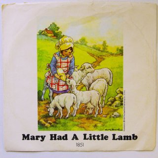 MARY HAD A LITTLE LAMB