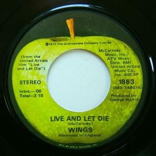 LIVE AND LET DIE