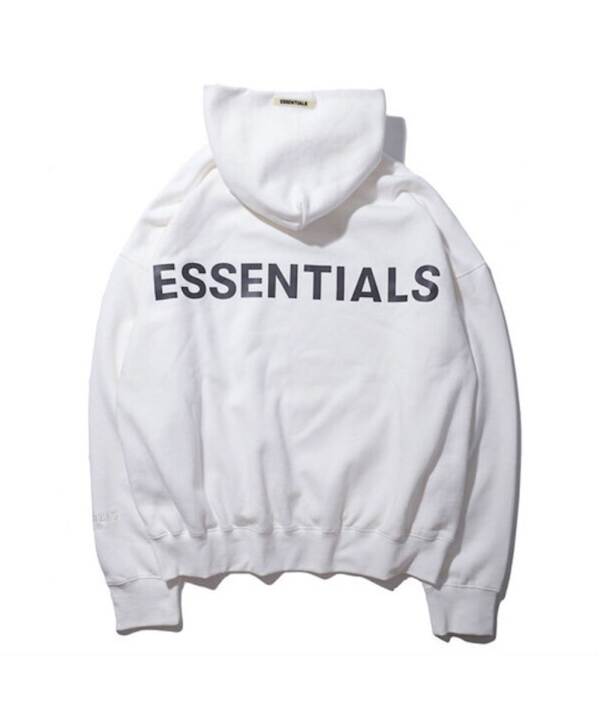 FOG ESSENTIALS リフレクターロゴフーディ - Fear Of God Essentials Pullover Hoodie WHT -  M's by FLASHBACK公式通販サイト