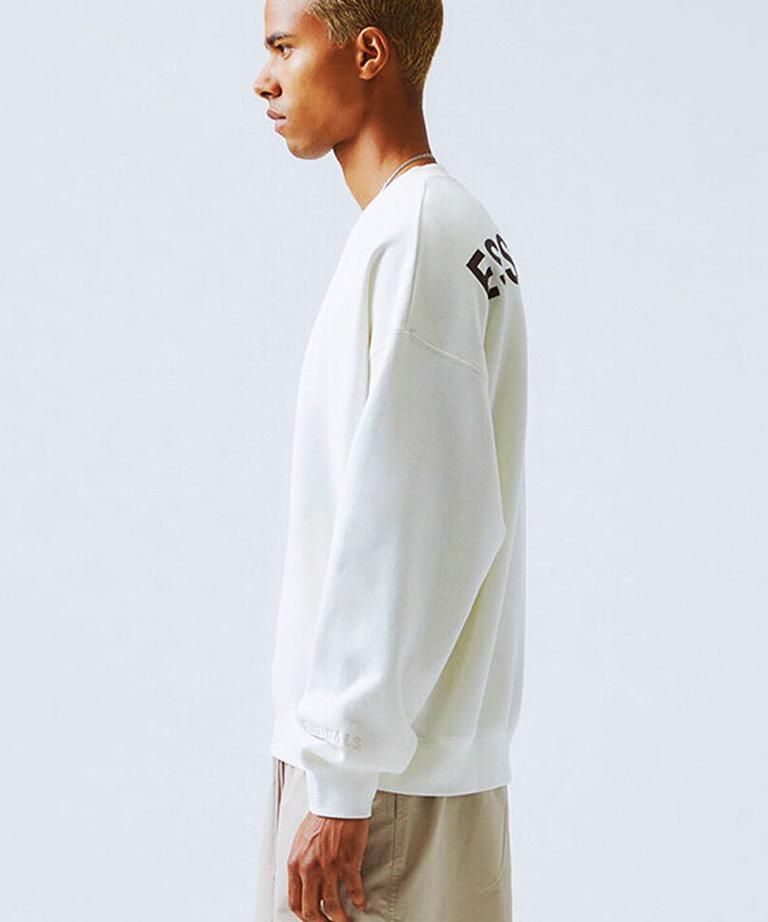 FOG ESSENTIALS リフレクターロゴトレーナー - Fear Of God Essentials Sweat WHT - M's by  FLASHBACK公式通販サイト