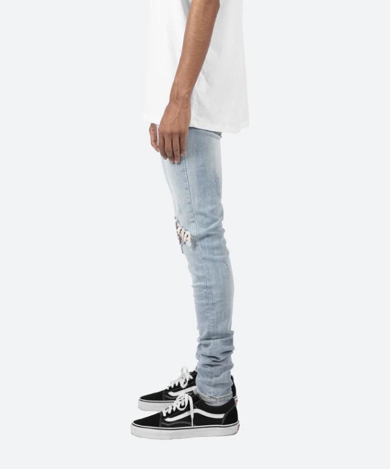 【新品未使用】mnml｜m1 Denim｜ウエスト80cm mnml ミニマル M1 Stretch Denim Blue M1デニム ジーンズ デニム