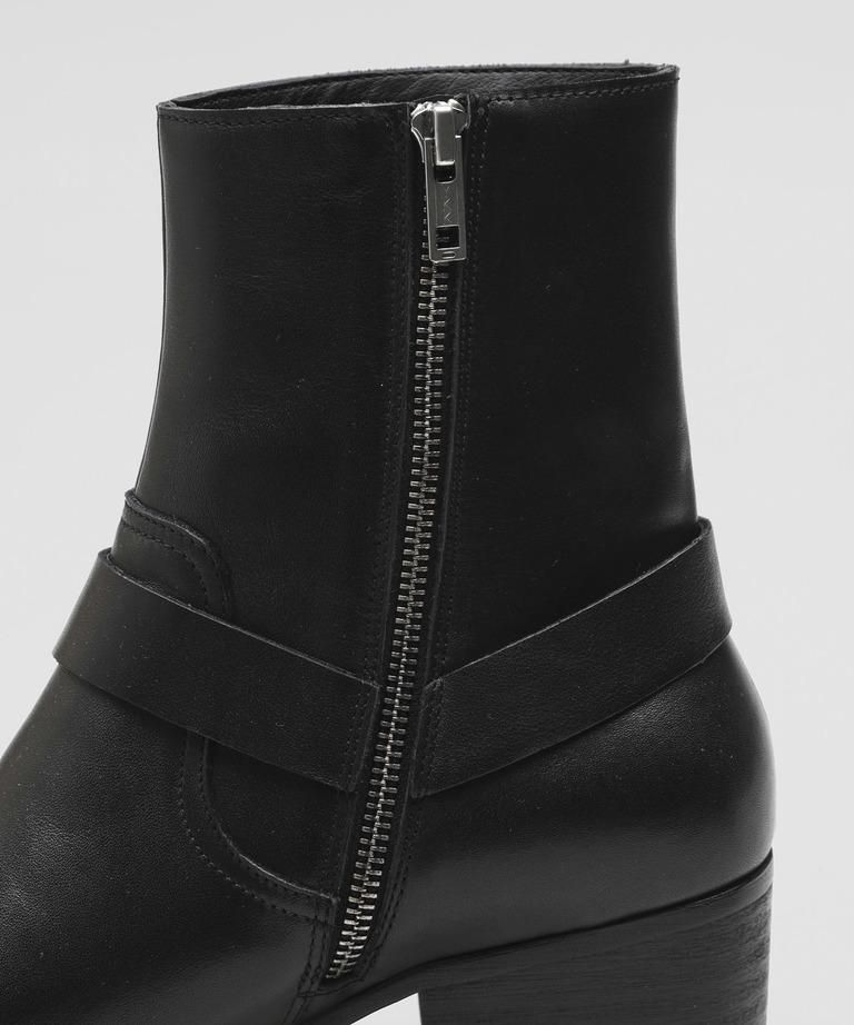 ✨美品✨ VANQUISH ヴァンキッシュ カウレザー リングヒールブーツ ヴァンキッシュ VANQUISH Cow Leather side zip ring heel Boots