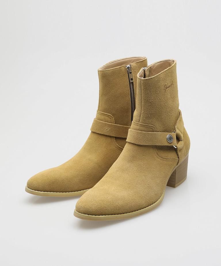 ✨美品✨ VANQUISH ヴァンキッシュ カウレザー リングヒールブーツ VANQUISH Cow Leather side zip ring heel Boots