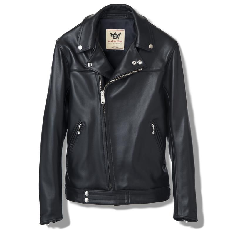 Amazon | 666 LEATHER WEAR LJM-23TF タイトフィット フロント