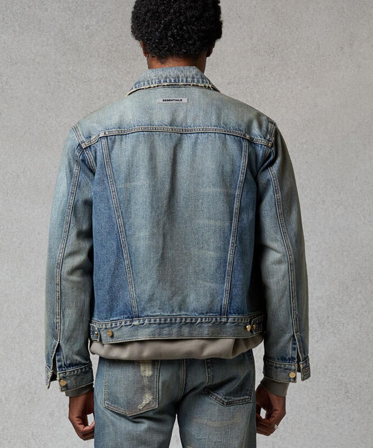FOG ESSENTIALS デニムトラッカージャケット ESSSENTIALS Denim FOG ESSENTIALS デニムトラッカージャケット ESSSENTIALS Denim