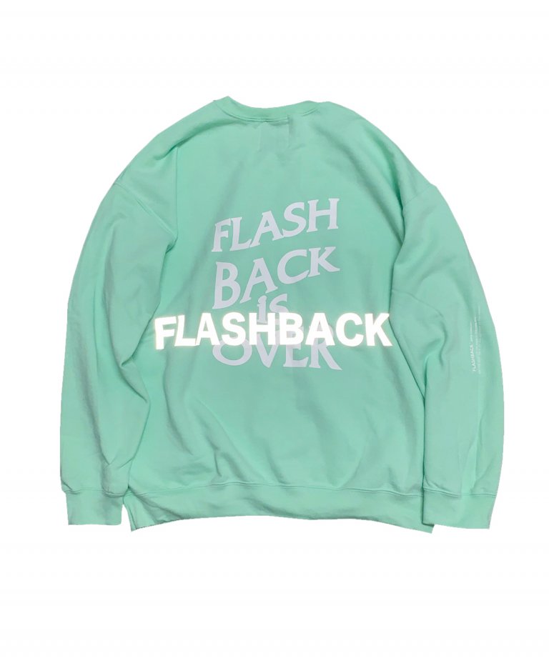 OVERSIZE FLASHBACK is OVER Reflector Sweat MINT