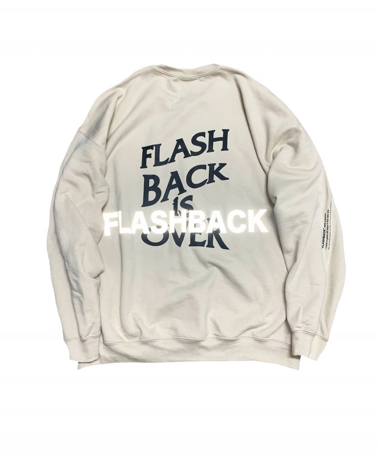 OVERSIZE FLASHBACK is OVER Reflector Sweat BEG