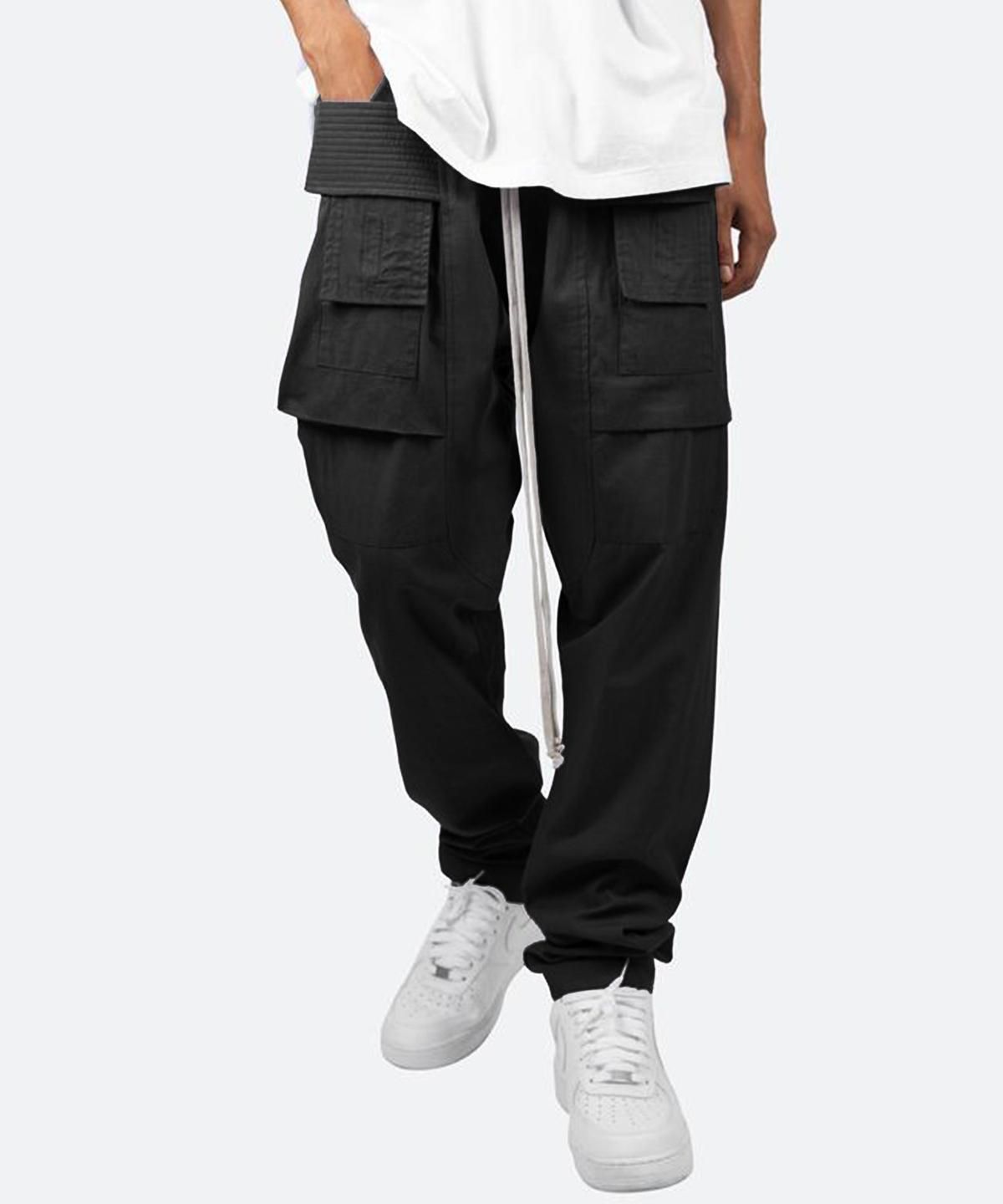 美品  仙台mnml/ミニマル DROP CROTCH CARGO PANTS/カーゴパンツ21ML パンツ