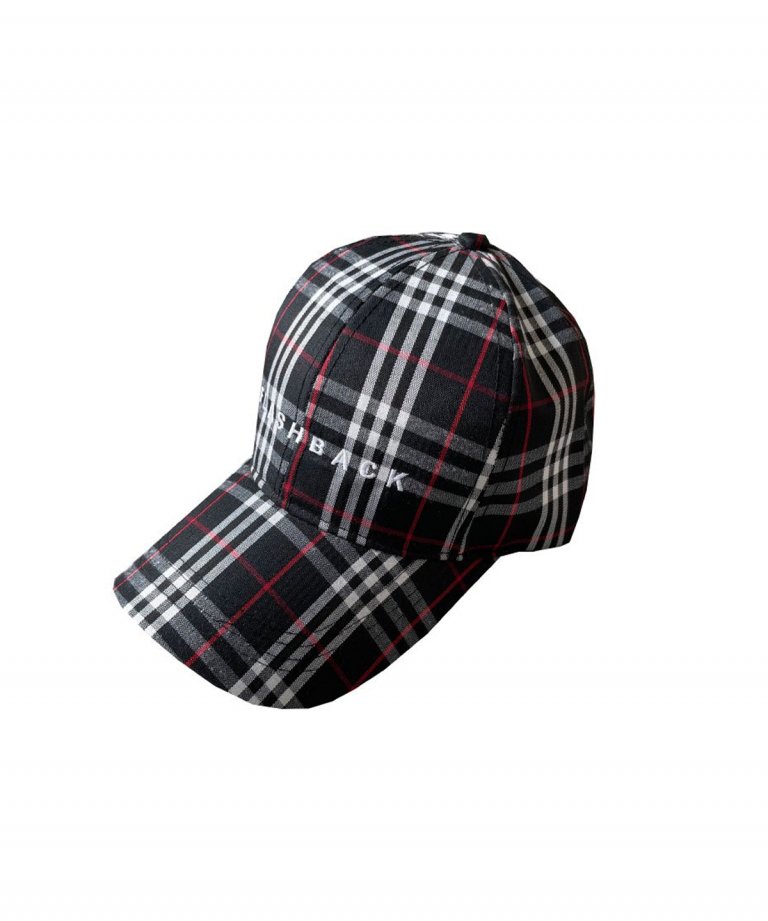 FLASHBACK Logo Panel Cap BLKCHECK