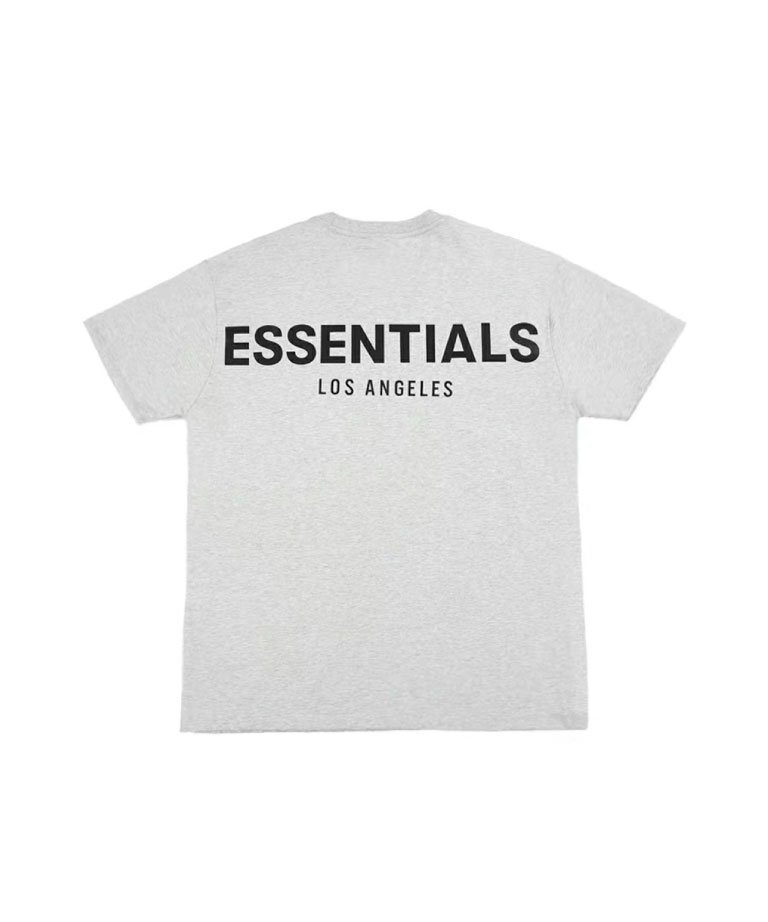 Essentials 背中反射フォント 長袖 ブラック人気 Mサイズtシャツ