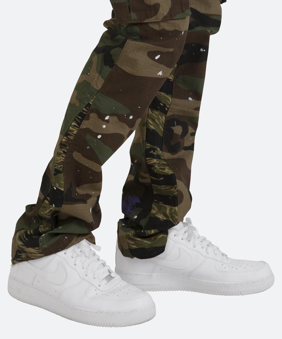 MNML BOOTCUT カーゴ パンツ コットン Camo 送料込み 楽天市場】【20%OFF】 mnml ミニマル CONTRAST BOOTCUT CARGO