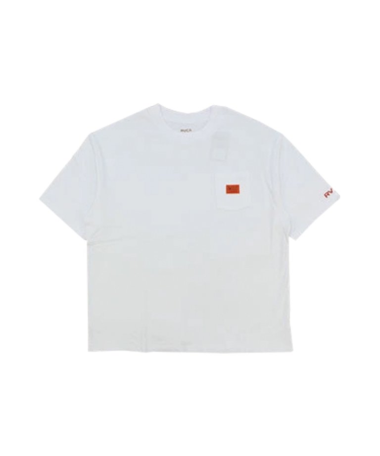 <img class='new_mark_img1' src='https://img.shop-pro.jp/img/new/icons5.gif' style='border:none;display:inline;margin:0px;padding:0px;width:auto;' />RVCA (롼CHAINMAIL POCKET ST TEE Хå ݥå T BB041-208 WHT