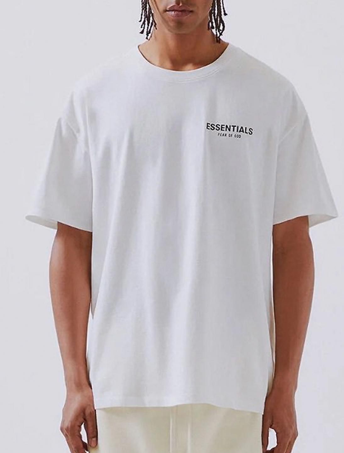 L FOG Essentials Boxy T-Shirt バックロゴ