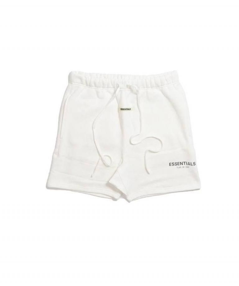 FOG ESSENTIALS Reflector Sweat Shorts リフレクタースウェットショートパンツ WHT