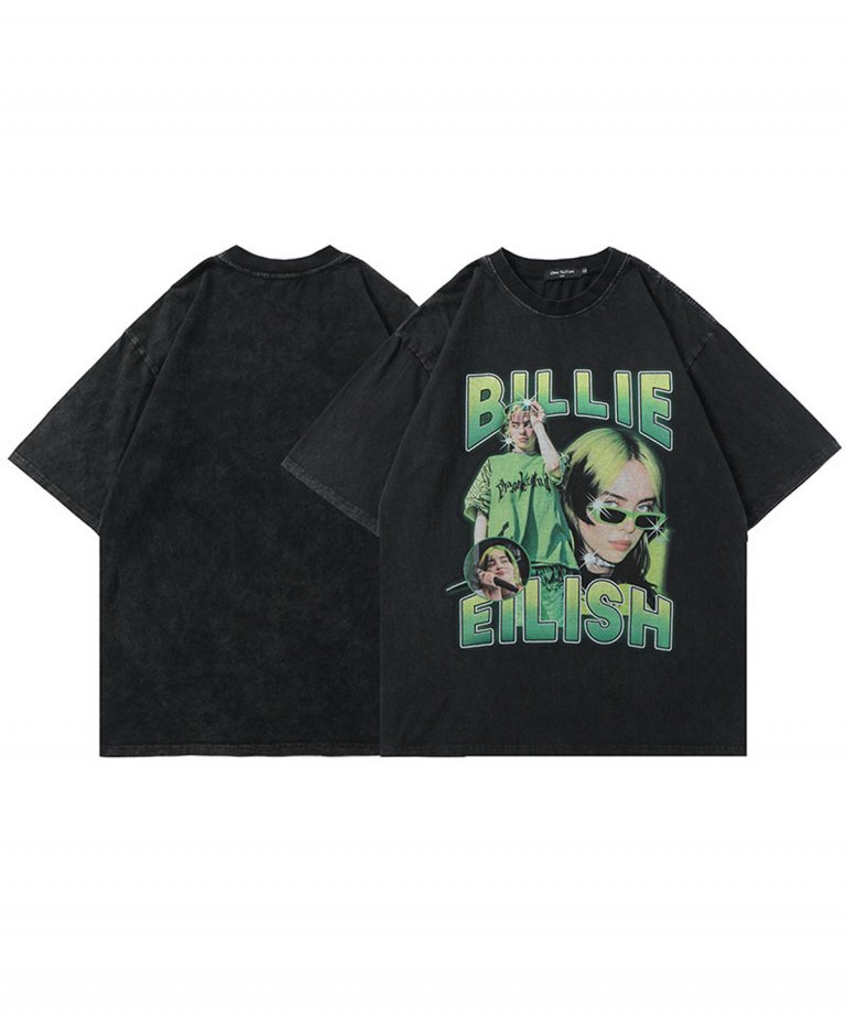 【USA Select】 Billie Eilish OVERSIZE Vintage T-Shirts.