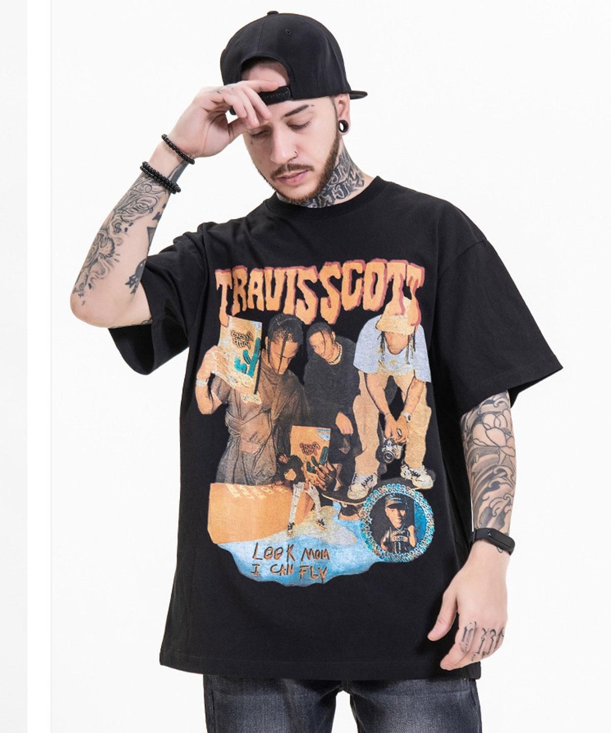 トップスAmerican Thunder tシャツ travis scott着用 90s - Tシャツ 