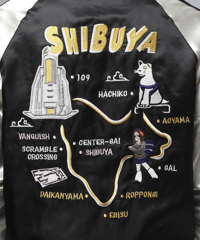 VANQUISH SHIBUYA SOUVENIR JACKET(スカジャン×MA-1)[VJJ030]