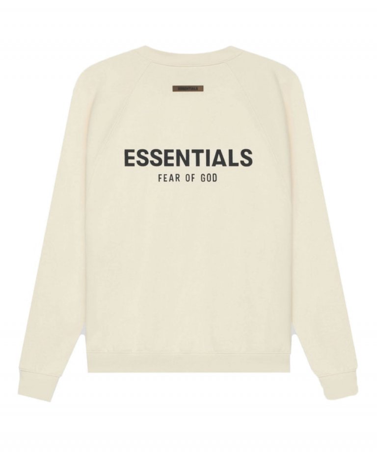 <img class='new_mark_img1' src='https://img.shop-pro.jp/img/new/icons1.gif' style='border:none;display:inline;margin:0px;padding:0px;width:auto;' />Fear Of God Essentials Rubber Logo Sweat 21SS Cream