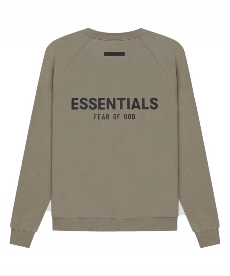 <img class='new_mark_img1' src='https://img.shop-pro.jp/img/new/icons1.gif' style='border:none;display:inline;margin:0px;padding:0px;width:auto;' />Fear Of God Essentials Rubber Logo Sweat 21SS TAUPE