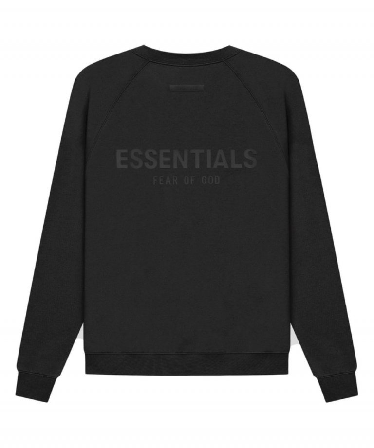 <img class='new_mark_img1' src='https://img.shop-pro.jp/img/new/icons1.gif' style='border:none;display:inline;margin:0px;padding:0px;width:auto;' />Fear Of God Essentials Rubber Logo Sweat 21SS BLK