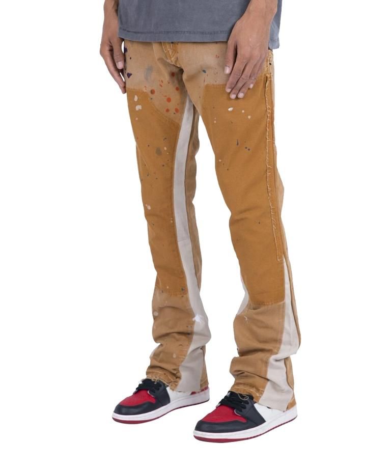 mnml B243 FLARE DENIM / BRN