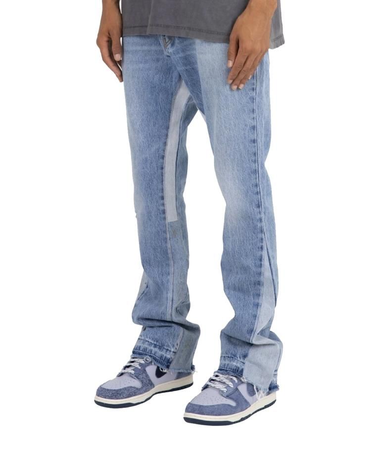B221 FLARE DENIM / BLUE