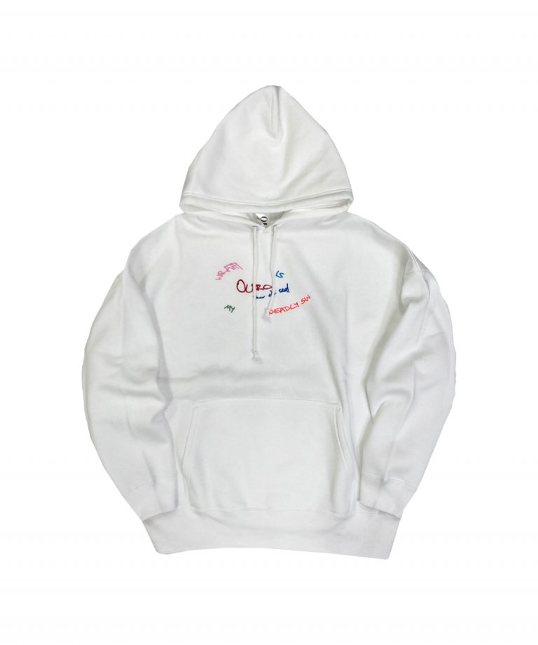 OUTRO-feer de seal-  7DS OverSize Hoodie WHT