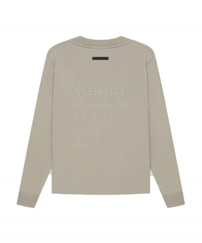 <img class='new_mark_img1' src='https://img.shop-pro.jp/img/new/icons1.gif' style='border:none;display:inline;margin:0px;padding:0px;width:auto;' />Fear Of God Essentials Rubber Logo LS Tee 21SS MOSS