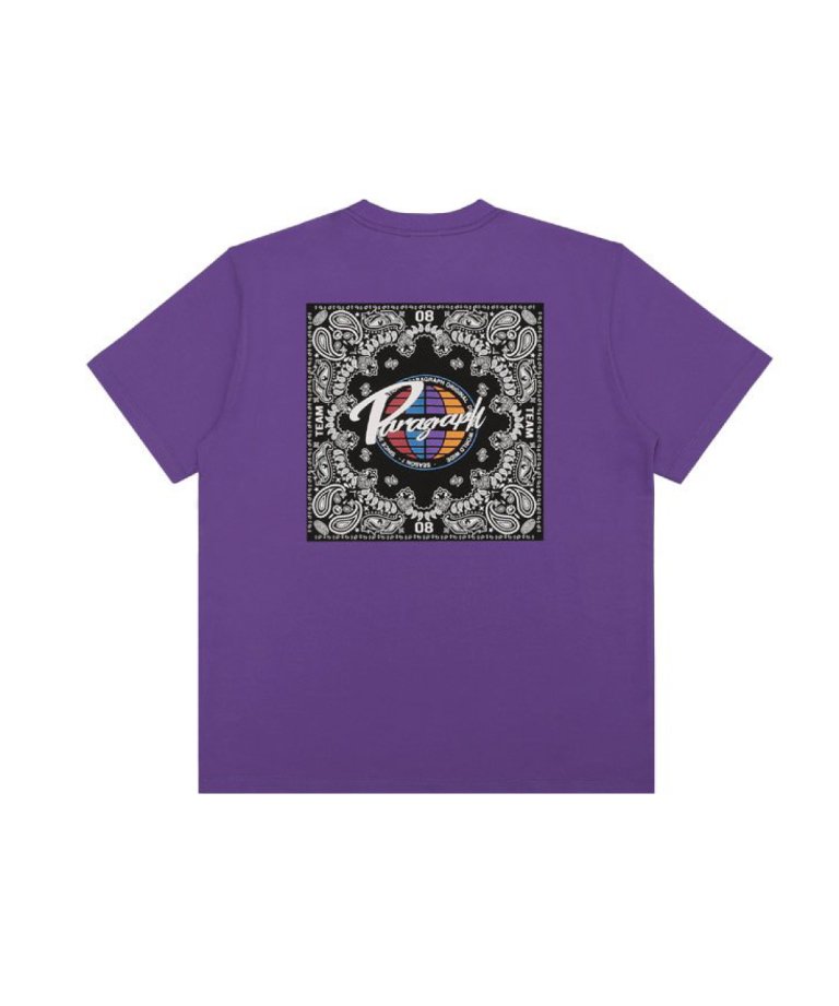 PARAGRAPH Bandana design Brand Logo T-shirt