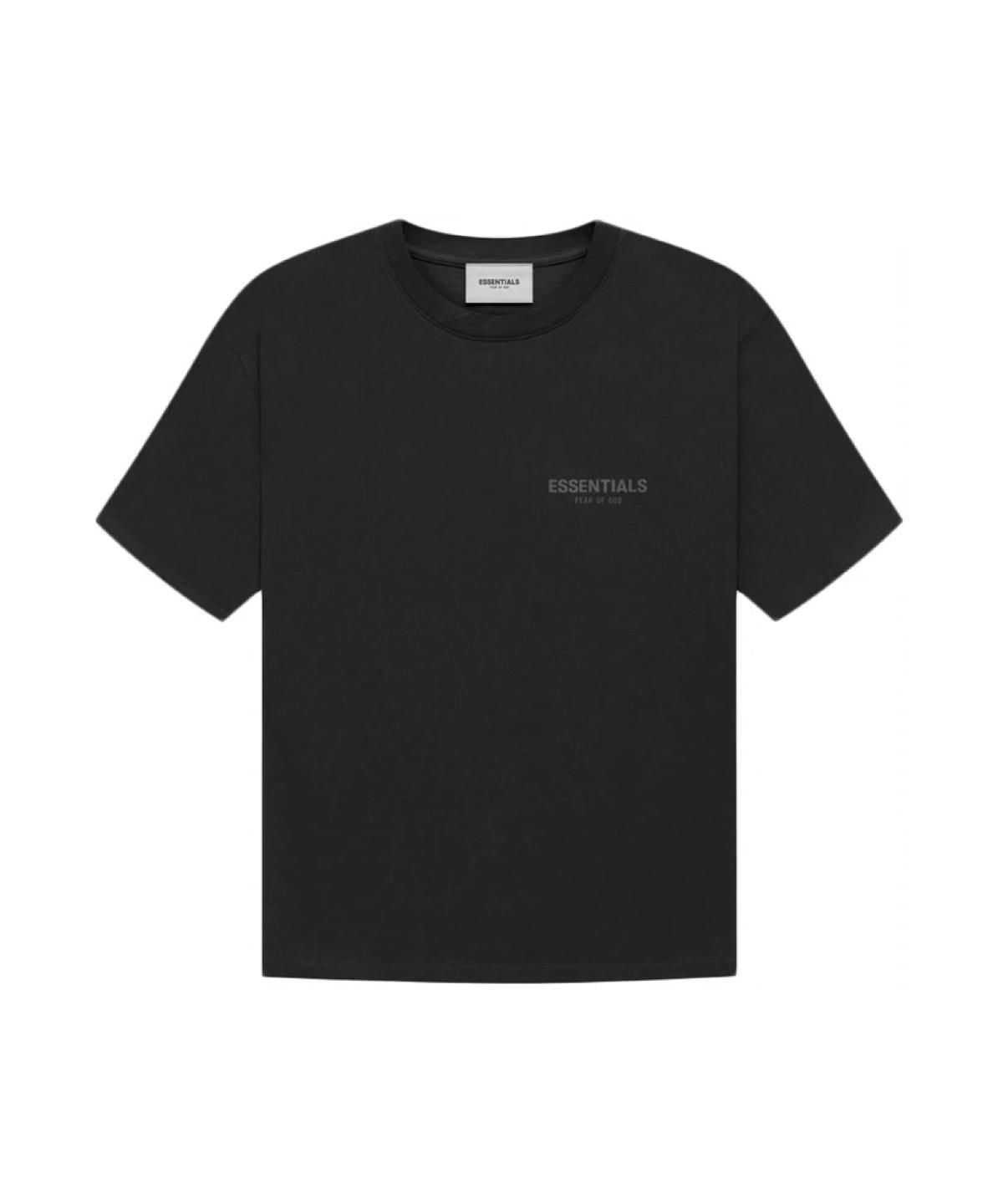 FOG ESSENTIALS リフレクターロゴ半袖Tシャツ - Fear of God Essentials Core Collection  T-shirt BLK