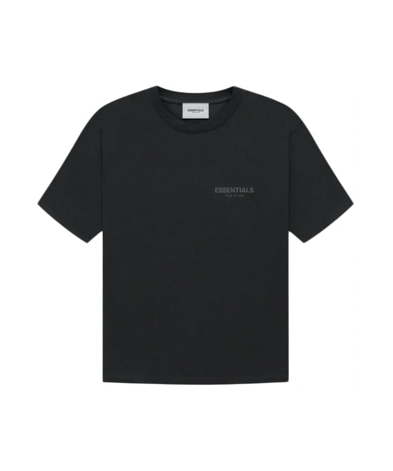 FOG ESSENTIALS リフレクターロゴ半袖Tシャツ - Fear of God Essentials Core Collection T-shirt BLK
