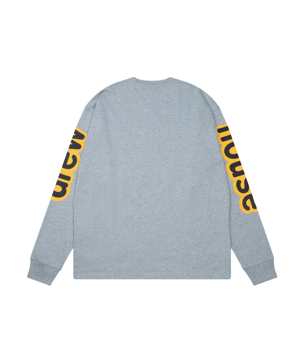 drew house ドリューハウス drew house ls hug tee heather grey