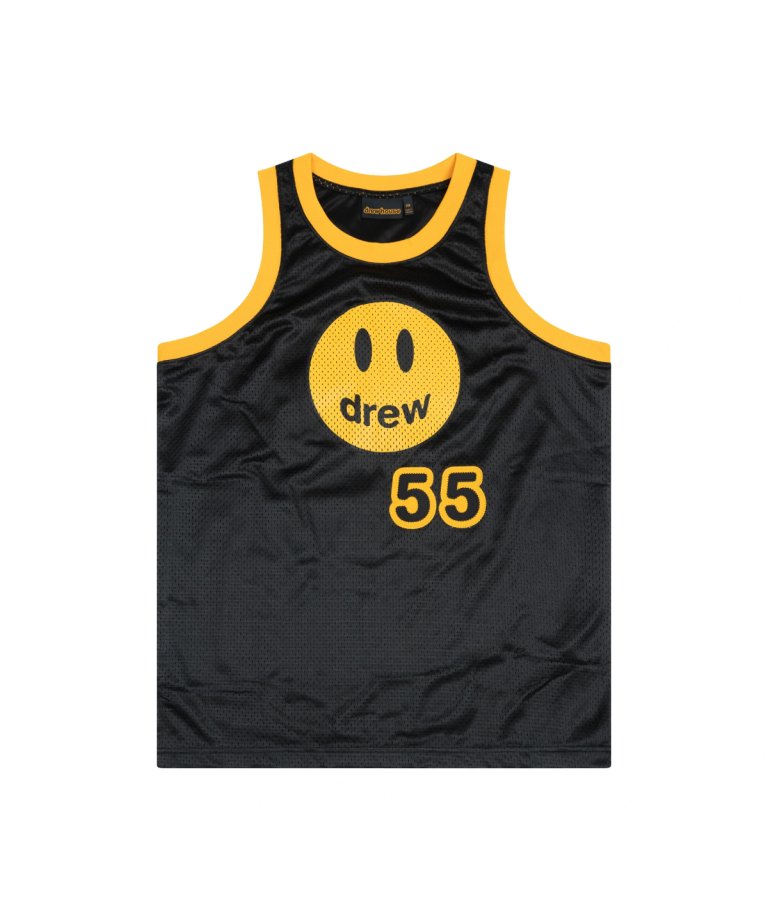 drew house ɥ塼ϥ mesh mascot basketball jersey black