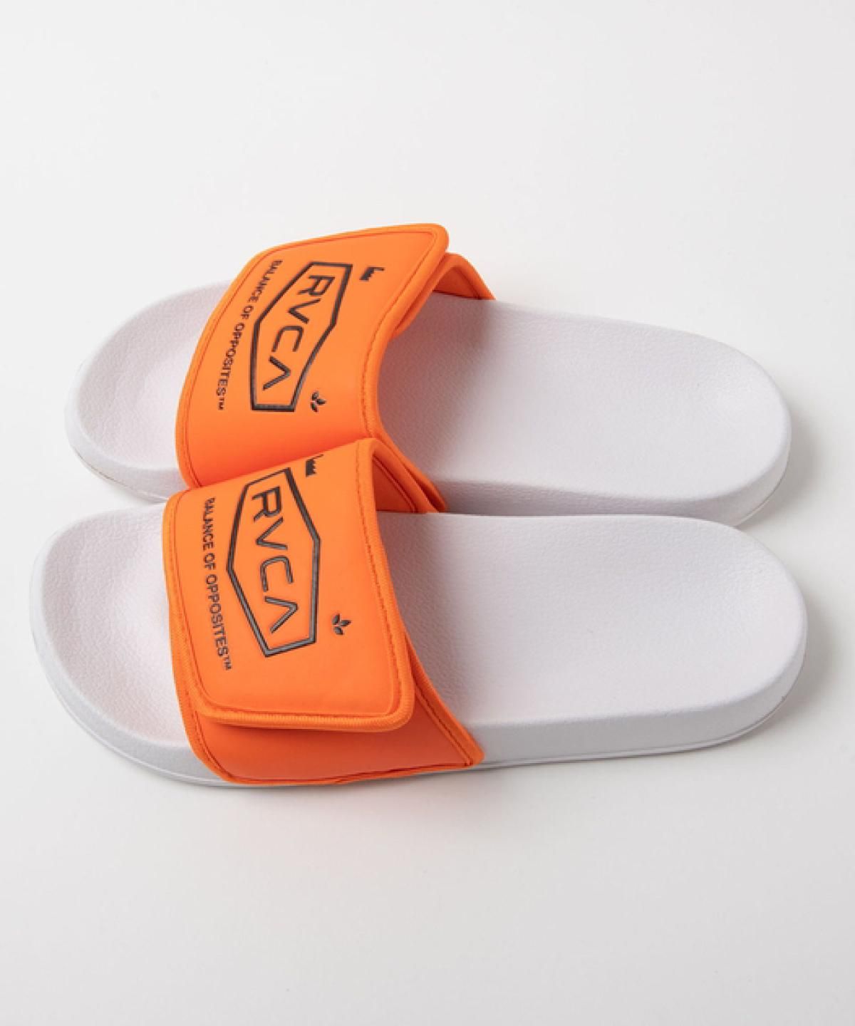 [RVCA] ルーカ新作 ロゴ入りサンダル RVCA (ルーカ）RVCA メンズ CHAINMAIL SLIDE SANDAL サンダル