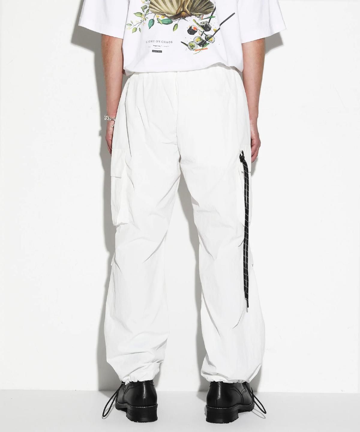 パンツ lig. wie cargo pants X-girl カーゴパンツ WASHED 2WAY WIDE LEG CARGO PANTS