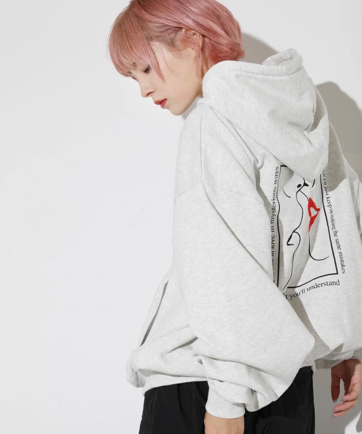 LEGENDA Part of Me Half-Zip Hoodie [LEC1118]